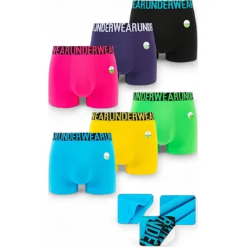 Boxerky Pánské boxerky 254B (mix barev) - 4 ks - L