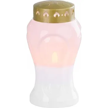 Smuteční dekorace Svíčka LED hřbitovní MagicHome TG-26 White