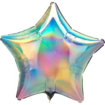 Balónek Hvězda - perleťový lesk 48cm - fóliový balónek