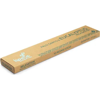 Vonná tyčinka Incense Ispalla Palo Santo s eukalyptem, 10 vonných tyčinek