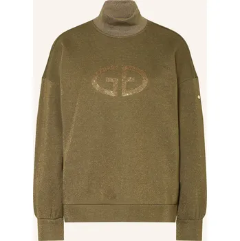 Dámské oblečení Goldbergh Dámská Mikina S Třpytivou Přízí A Ozdobnými...