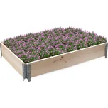 Aga Vyvýšený dřevěný záhon, pěstování, 120x80x20 cm STK15630