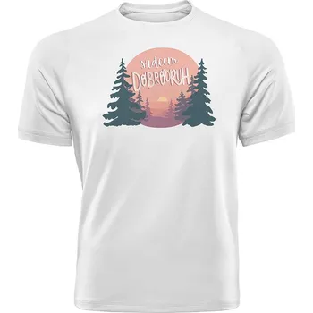 Pánské tričko Pánské tričko s potiskem - Srdcem dobrodruh - XL