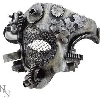 Karnevalová maska Nemesis Now Mechanical Phantom Maska, Steampunk