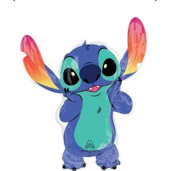 Balónek Stitch 68x83cm - NB fóliový balónek