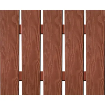 WPC plotovka 3D line Nextwood, šířka 139 mm, barva třešeň, II.jakost Výška: 1,6 metru