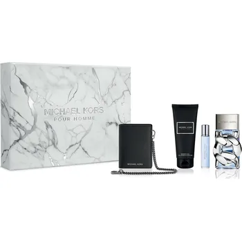 Kosmetická sada Michael Kors Pour Homme Vánoční Set - EDP 100 ml + EDP 10 ml + sprchový gel 100 ml Dárková sada