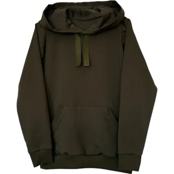 Dívčí mikina ZÁHOŘÍ Rudel ZÁHOŘÍ Dětská mikina s kapsou a kapucí - zelená Velikost: 110