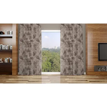 Orbytex Zatemňovací závěs hotový - beton hnědý Rozměry: povláček na polštářek 40x40 na zip (bez výplně)