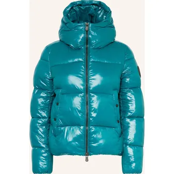 Save The Duck Dámská Prošívaná Bunda Biddy, tmavě zelená, 36