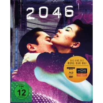 Blu-ray film 2046 (Wong Kar Wai) 4K, 1 UHD-Blu-ray + 1 Blu-ray + 1 DVD (Special Edition) – Wong Kar Wai,Tony Leung,Maggie Cheung,Zhyi Zhang (DE)