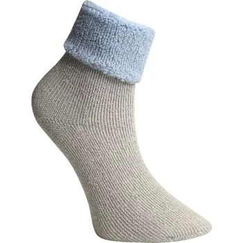 Dámské ponožky Ponožky s ovčí vlnou Matex M838 sv.modrá, Helena velikost 25-26