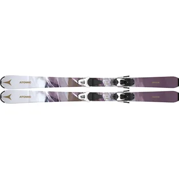 Sjezdové lyže Atomic Maven Girl 130-150 + C 5 GW White/Lavender Délka: 150cm