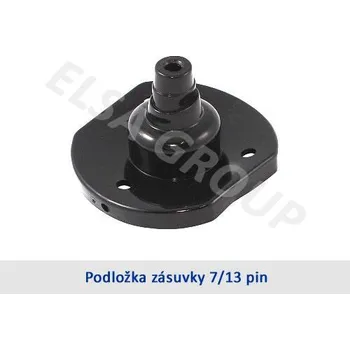 Podložka zásuvky zkosená se zadním vývodem