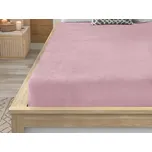 Prostěradlo mikroplyš SOFT 180x200 cm růžové