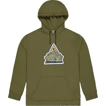 Pánská mikina mikina PICTURE Cailey TOBACOO velikost oblečení M