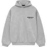 Fear of God Essentials Fleece Hoodie Light Heather Gray Velikost: XXS