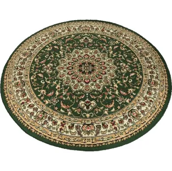 Koberec Makro Abra Kulatý koberec ATLAS F740A zelený Rozměr: průměr 200 cm