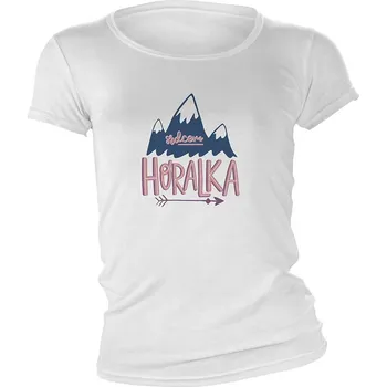 Dámské tričko Dámské tričko - Srdcem horalka - XL