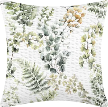 Povlečení DARRÉ Krepový povlak na polštář Vůně listů Velikost: 70 x 90