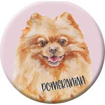 Button (placka) se špendlíkem 44 mm - Pomeranian
