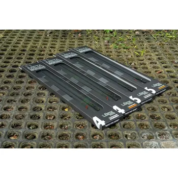 One More Cast Hotové Návazce Meta Terminal Tackle All-In-1 Ammo Slip D Lock Hook Lead Clip Tubing Rig Barbed - Velikost 4