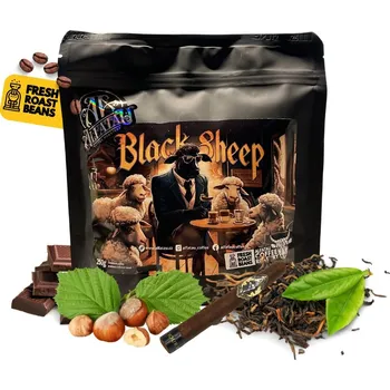 Káva Alfatau BLACK SHEEP Coffee Blend káva, zrnková, výběrová