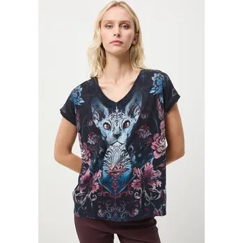 Pánské tričko Bavlněné tričko Medicine RW25-TSD702 černá 99X, vel. M