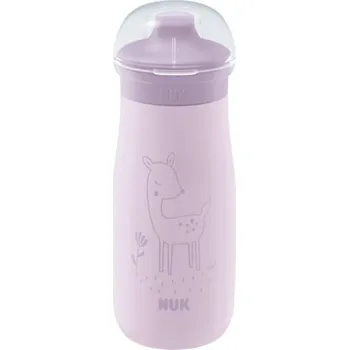 Kojenecká láhev NUK Láhev Mini-Me Sip nerez 300 ml (9+ m.) - fialová