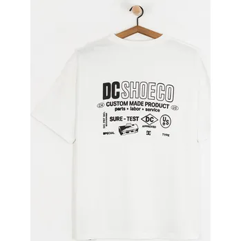 Pánské tričko DC Made Custom (white) L, bílá