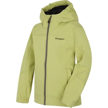 Chlapecká bunda Husky Dětská softshell bunda Simbo K 128, light green