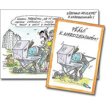 Přání do obálky k 50. narozeninám