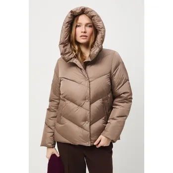 Péřová bunda Medicine béžová barva RW25-KUD700 80X, vel. S