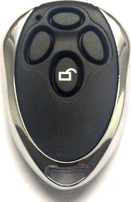 ERTE ER4 433MHz, čtyřkanálový dálkový ovladač