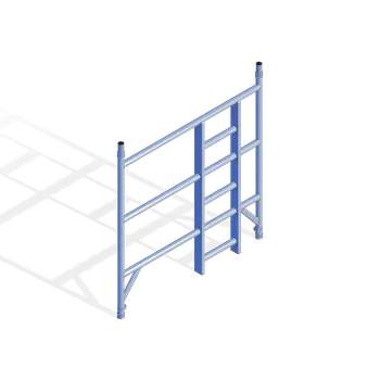 rám kola Rám Klasiko 1,45x1,5 m s žebříkem - Žebříkový rám s 3 příčkami