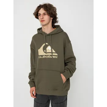 Pánská mikina Quiksilver Big Logo HD (grape leaf) M, zelená