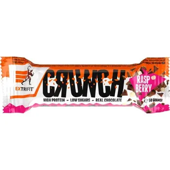 Extrifit Protein Bar Crunch - 50 g Příchuť: Raspberry