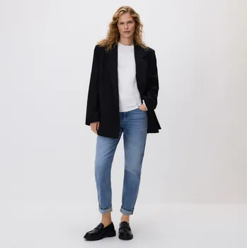 Dámské džíny Reserved - Džíny Boyfriend - modrá - 641HF-55J - 641HF-55J-38