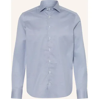 Pánská košile Stenströms Pánská Košile Slim Fit, tmavě modrá / bílá, 42