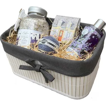 Dárkový potravinový koš Dárkový box s vůní levandule