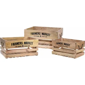 Úložný box Farmářské boxy 3 ks