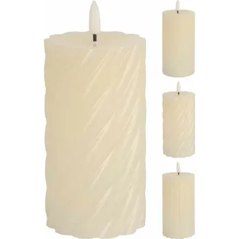 Svíčka LED bílá svíčka - velká