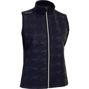 Dámská vesta ProQuip Therma-Tour Dawn dámská golfová větruodolná vesta Velikost: XL, Barva: Tmavě modrá