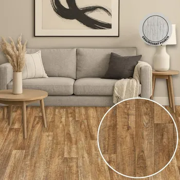 pvc podlaha PVC podlaha Breno AMBIENT Stock Oak 39M Označení šíře role: 2 m