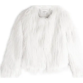 GATE Kabát z umělé kožešiny 42 625-1167/10 bílá