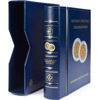 Obal pro sběratelský předmět Leuchtturm Optima Classic album „Evropské společné €2 emise“