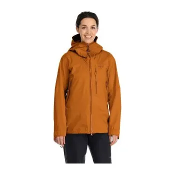 Dámská větrovka Dámská nepromokavá bunda Rab Firewall XS Marmalade