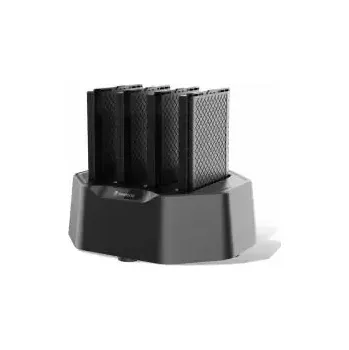 Kancelářská technika Newland 4-slotová nabíjecí stanice baterií pro MT93 (NLS-MCD9350-4B)