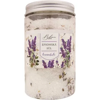 Koupelová pěna Epsomská sůl s bylinkami 400 g – levandule