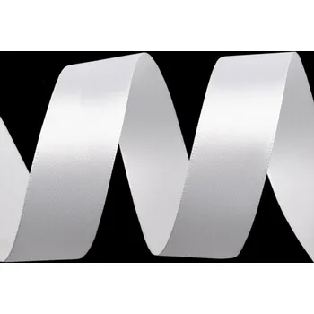 Stuha Atlasová stuha šíře 30 mm POL Varianta: 1 (3001) bílá, Balení: 135 m